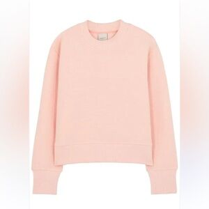 Varley Cleon Soft Pink Crew Neck Sweater